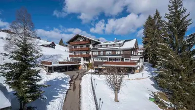 Der Berghof im Winter