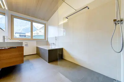 Ein Badezimmer in der Unterkunft Hus 128