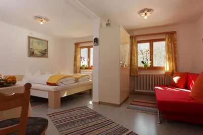 Ein Bett oder Betten in einem Zimmer der Unterkunft Haus Derra