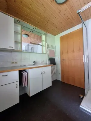 Küche/Küchenzeile in der Unterkunft Haus Felder Schoppernau