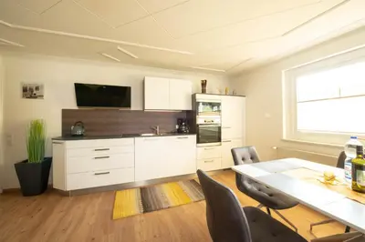 Küche/Küchenzeile in der Unterkunft Ferienwohnung - Bergblick - Vandans