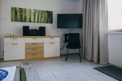 TV/Unterhaltungsangebot in der Unterkunft FeWo Ruhe