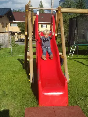 Ein Kinderspielbereich in der Unterkunft Appartement-Ennemoser
