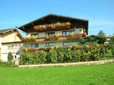 Ein Garten an der Unterkunft Ferienbauernhof Liebschick