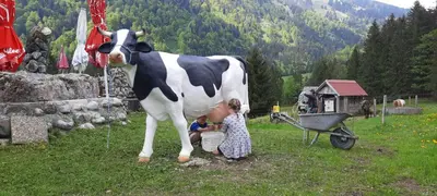 Kinder, die in der Unterkunft Jausenstation Neuschwand übernachten
