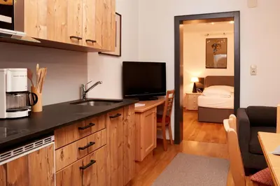 Küche/Küchenzeile in der Unterkunft Dà Ingo - Apartments & More