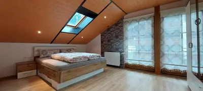 Ein Bett oder Betten in einem Zimmer der Unterkunft Apartement Johannes