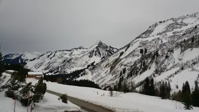 Damülser Horn im Winter