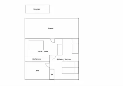 Grundriss der Unterkunft Haus Klinger