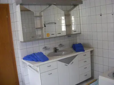 Ein Badezimmer in der Unterkunft Ferienwohnung Huber