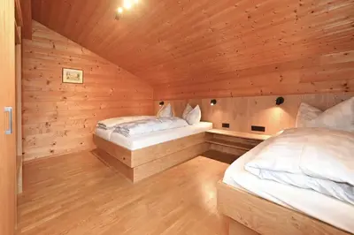 Ein Bett oder Betten in einem Zimmer der Unterkunft Haus Albrecht