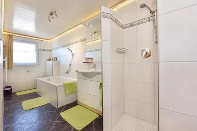 Ein Badezimmer in der Unterkunft Bio-Bauernhof Heidegger