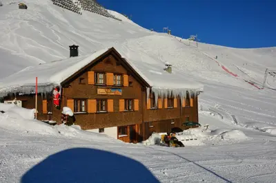 Alm – Chalet Domig im Winter