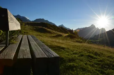 Naturlandschaft in der Nähe des Aparthotels
