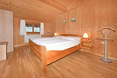 Ein Bett oder Betten in einem Zimmer der Unterkunft Bauernhof Bilgeri