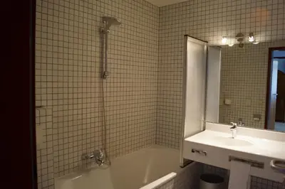 Ein Badezimmer in der Unterkunft Hotel Bischof