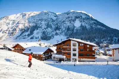 Hotel Anemone im Winter