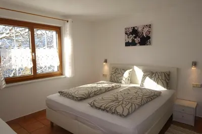Ein Bett oder Betten in einem Zimmer der Unterkunft Haus Marija