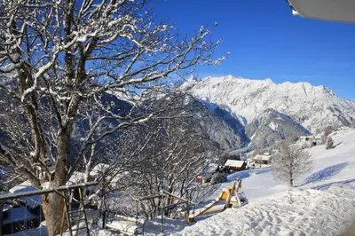 Haus Marija im Winter