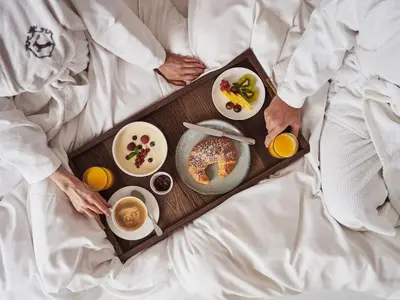 Essen im Hotel oder in der Nähe