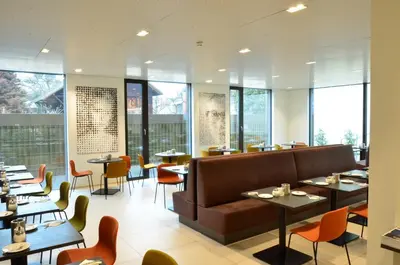 Ein Sitzbereich in der Unterkunft Hotel Katharinenhof COMFORT