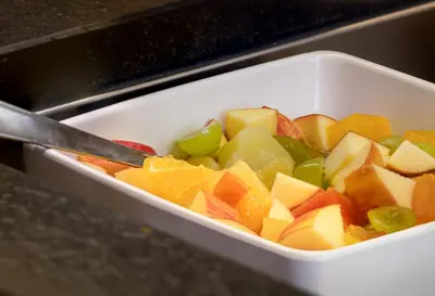 Essen im Hotel oder in der Nähe