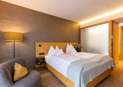Ein Bett oder Betten in einem Zimmer der Unterkunft Hotel Katharinenhof COMFORT