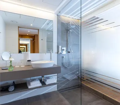 Ein Badezimmer in der Unterkunft Hotel Katharinenhof COMFORT