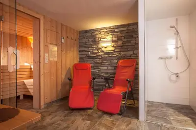 Ein Badezimmer in der Unterkunft Annas Muntafuner Hus