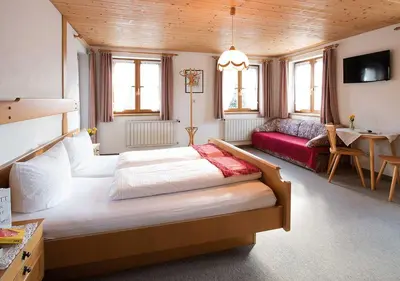 Ein Bett oder Betten in einem Zimmer der Unterkunft Haus Wilma