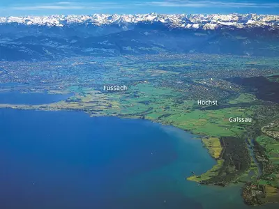 Naturlandschaft in der Nähe der Ferienwohnung
