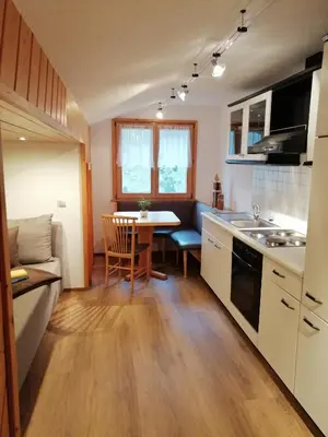 Küche/Küchenzeile in der Unterkunft Haus Roswitha