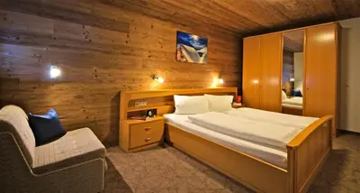 Ein Bett oder Betten in einem Zimmer der Unterkunft Haus Roswitha