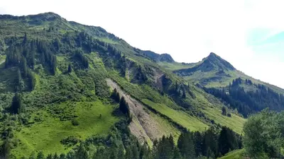 Naturlandschaft in der Nähe der Pension