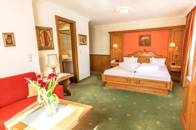 Ein Bett oder Betten in einem Zimmer der Unterkunft Hotel Antonius