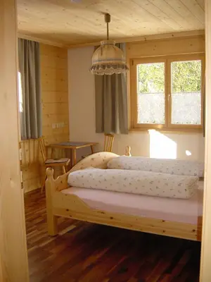 Ein Bett oder Betten in einem Zimmer der Unterkunft Chalet Montafon
