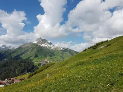Naturlandschaft in der Nähe der Ferienwohnung