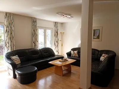 Ein Sitzbereich in der Unterkunft Apartment Schmidt by Interhome
