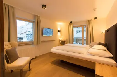 Ein Bett oder Betten in einem Zimmer der Unterkunft Muntanella