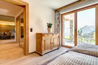 Ein Bett oder Betten in einem Zimmer der Unterkunft Rufana Lodge