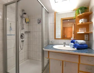 Ein Badezimmer in der Unterkunft Rüf Wohlfühl-Apartments