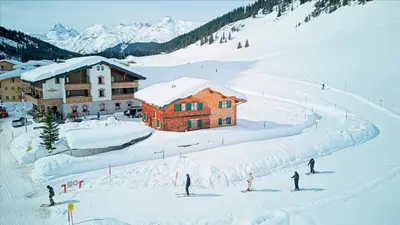 Gasthaus & Pension Alphorn im Winter