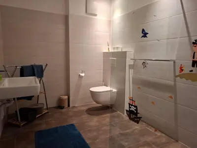 Ein Badezimmer in der Unterkunft Ferienwohnung Jolina