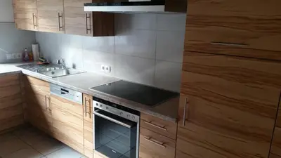 Küche/Küchenzeile in der Unterkunft Haus Rünzler