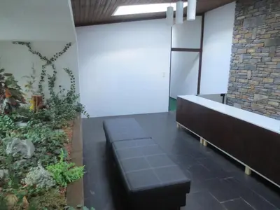 Ein Sitzbereich in der Unterkunft Haus Rünzler