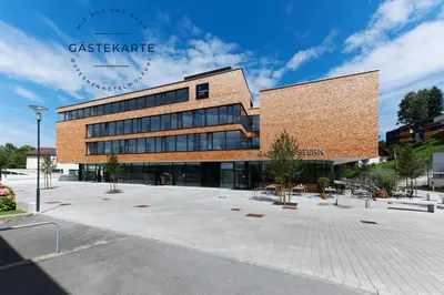 Das Gebäude in dem sich das Hotel befindet