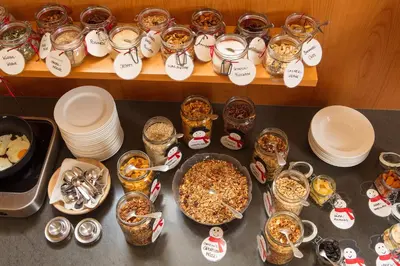 Essen im Hotel oder in der Nähe