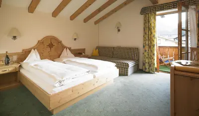 Ein Bett oder Betten in einem Zimmer der Unterkunft Hotel Bianca