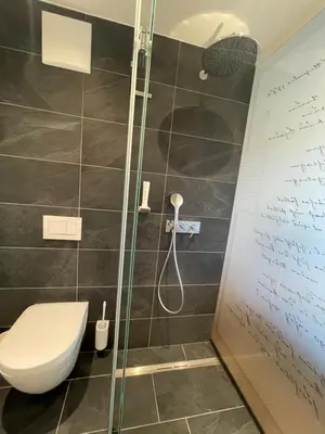 Ein Badezimmer in der Unterkunft Panoramahotel Sonnhalde
