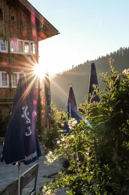 Naturlandschaft in der Nähe der Lodge